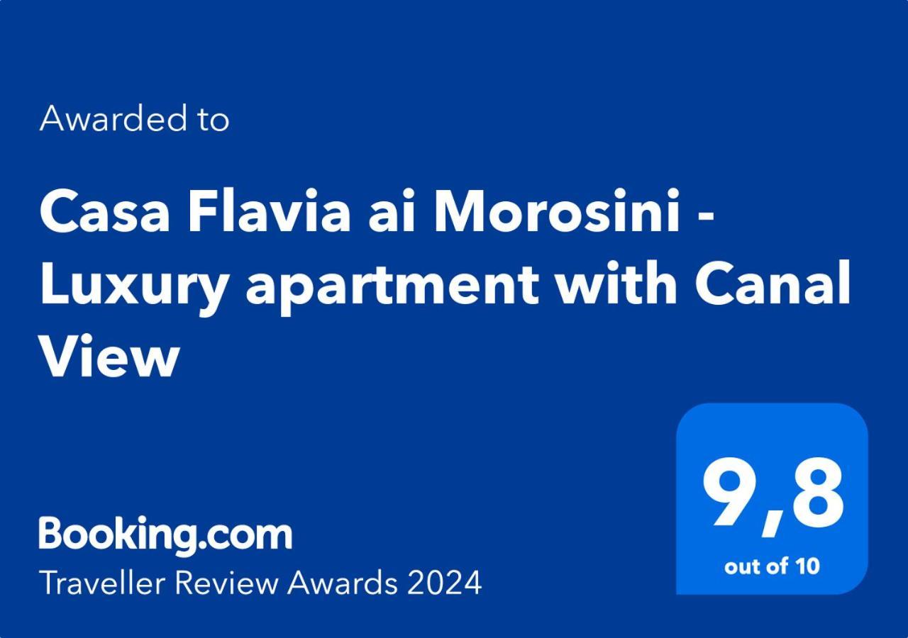 Casa Flavia Ai Morosini - Luxury With Canal View Dom wakacyjny Wenecja
